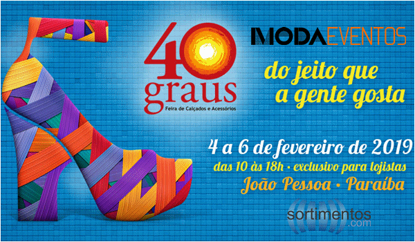 Feira 40 Graus 2019 em João Pessoa Paraiíba