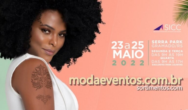 Feira SICC 2022 - Feira de Calçados -modaeventos.com.br ( Moda Eventos )