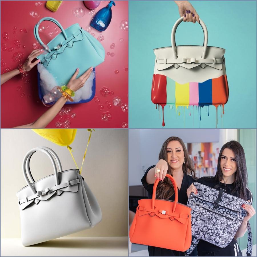Marca italiana de bolsas Save My Bag no Brasil - modaeventos.com.br - Lojas de Moda