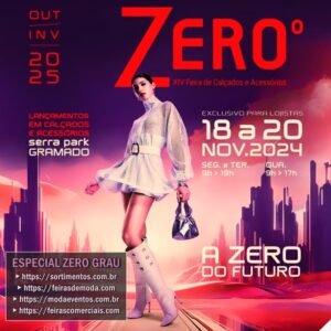 Feira Zero Grau 2024 : data da feira do setor calçadista em Gramado