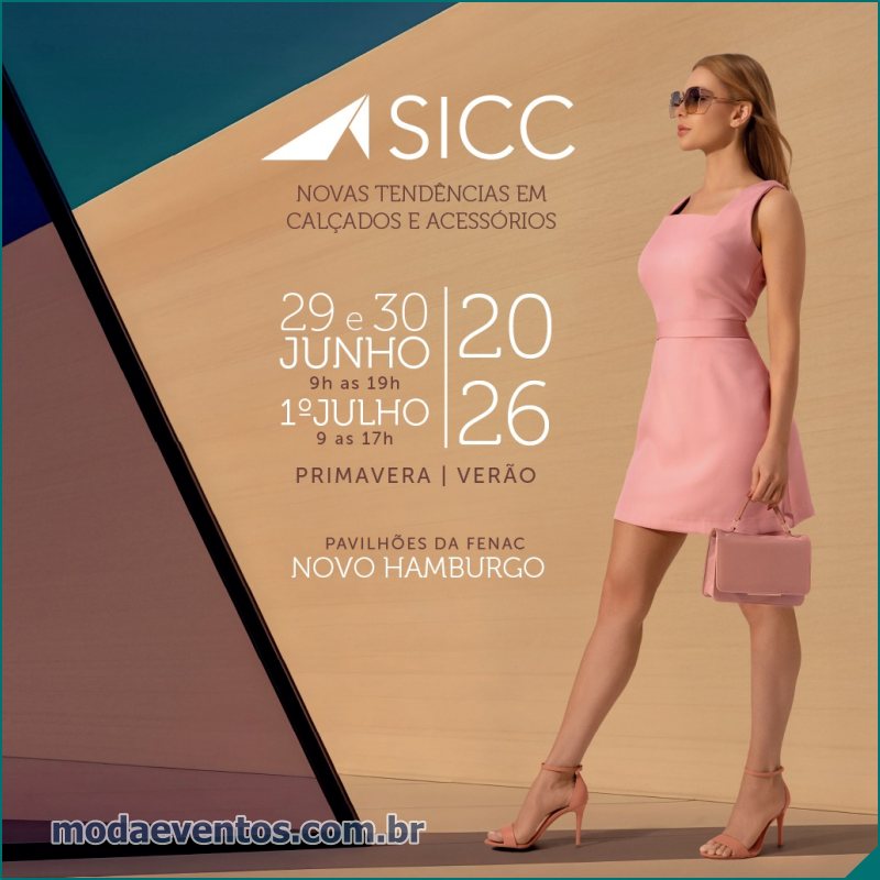SICC 2026 - feira de calcado em Novo Hamburgo - Sortimento Moda Eventos