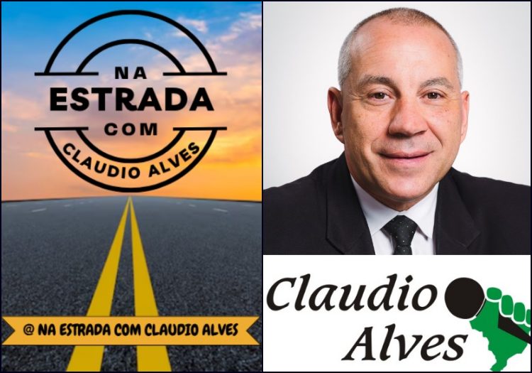 Na Estrada com Cláudio Alves - parceria na cobertura de eventos e feiras para a Sortimento Comunicação