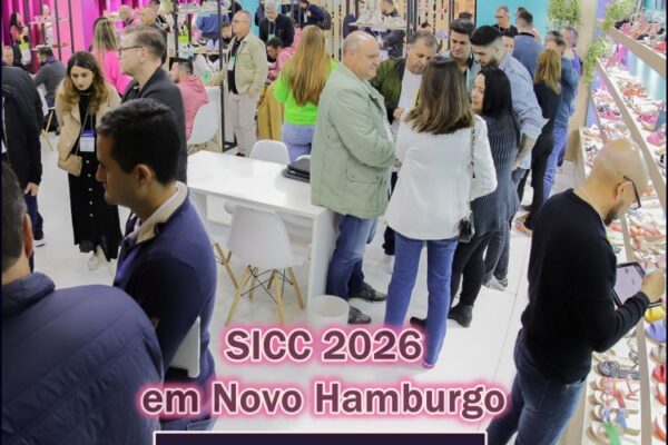 SICC 2026 em Novo Hamburgo : feira de calçados e acessórios vai apresentar lançamentos da temporada primavera 2026 / verão 2027