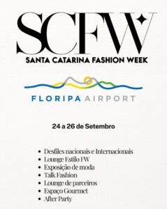 Santa Catarina Fashion Week 2026 terá edição no Floripa Airport