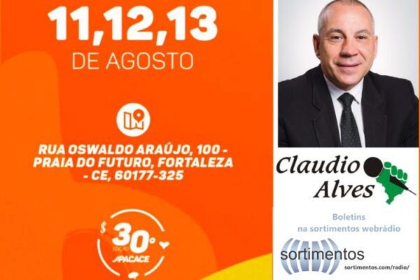 Boletins da feira de calçados Apace 2026 com Cláudio Alves na Sortimento Comunicação