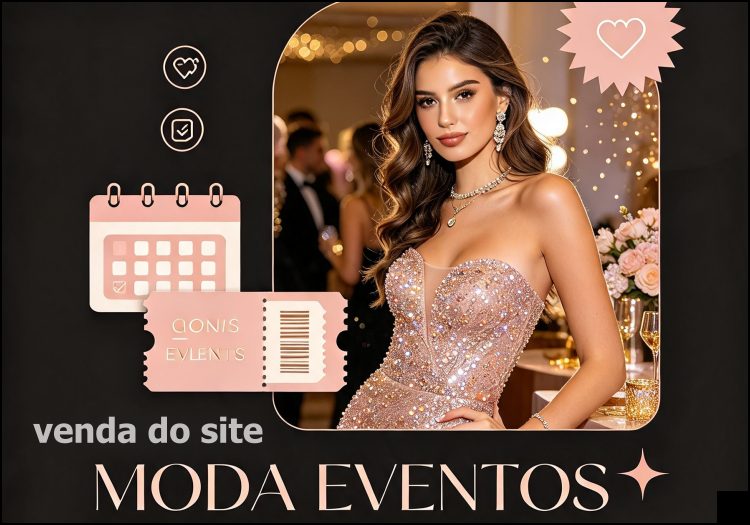Moda Eventos : venda dos domínios e do site ativo com monetização